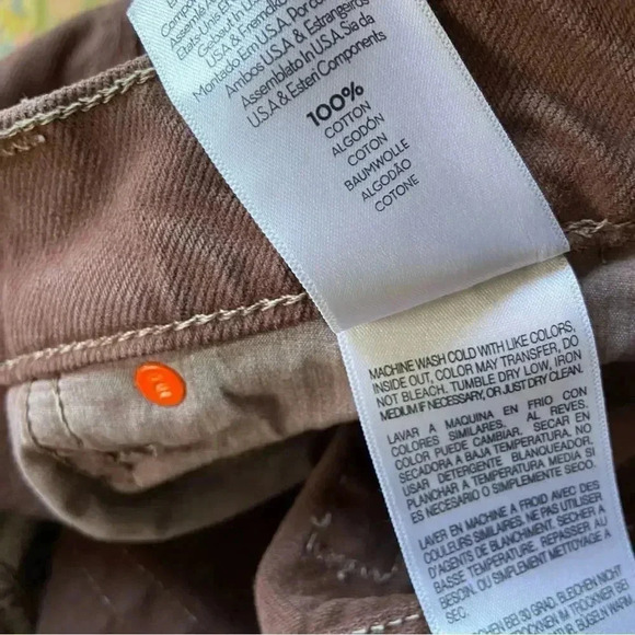 NWT Mother Snacks High Waist Twizzy Skimp French Roast size 25 - Picture 7 of 12